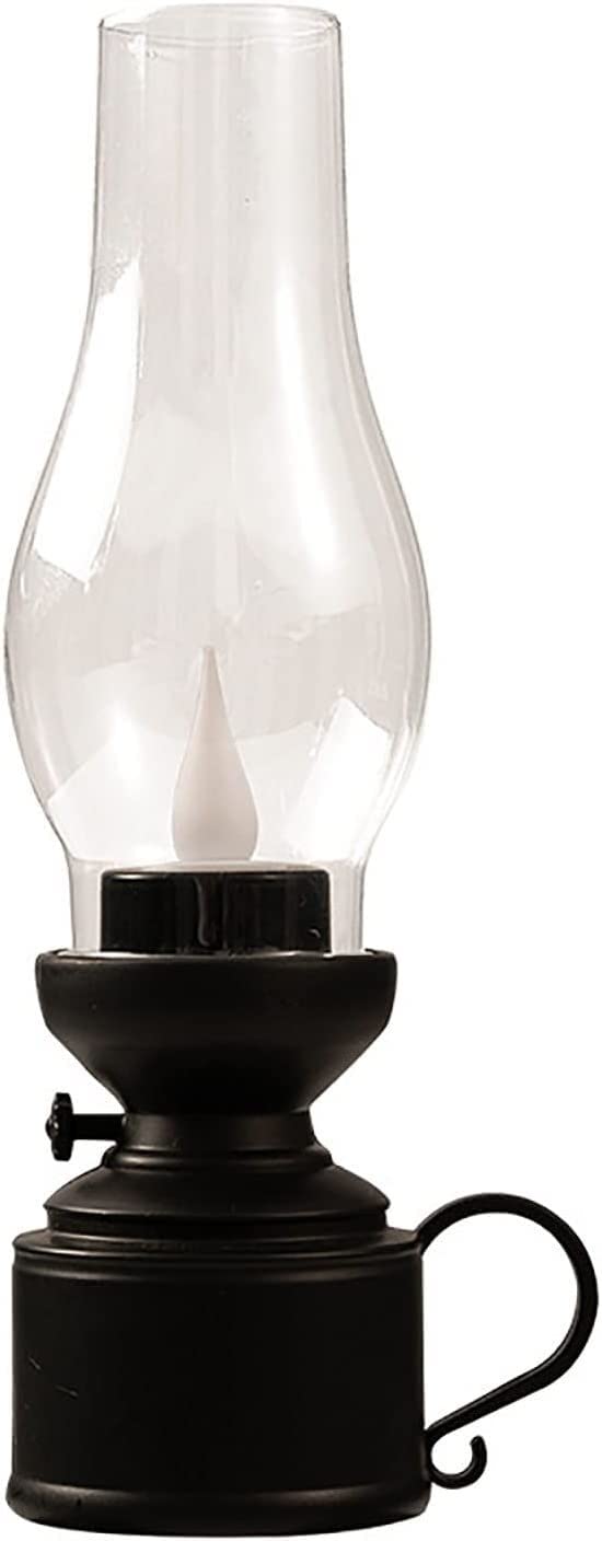 Kerosene lamp Oil Lamps,Kerosene Lamp, Burning Lantern,Hurricane ,Vintage Storm(Black)