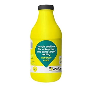 Webertec Crete - 1 LTR_Multipurpose Polymer for Easy-to-do Waterproofing and General Concrete Repairs