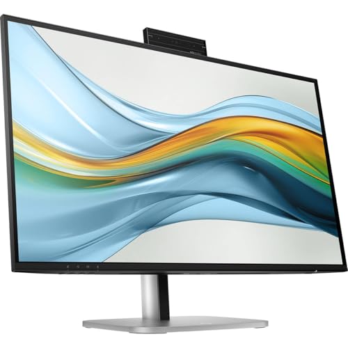 Image of HP 527pm 27 inch Class WQHD LCD Monitor - 16:9 - Sleek Black, Silver - 27 inch Viewable - in-Plane Switching (IPS) Technology - 2560 x 1440-350 Nit - 100 Hz Refresh Rate - Speakers - USB Type-C
