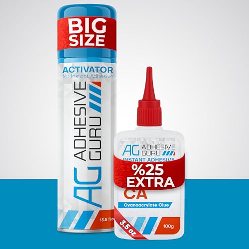 Adhesive Guru CA Glue Activator Woodworking Cyanoacrylate