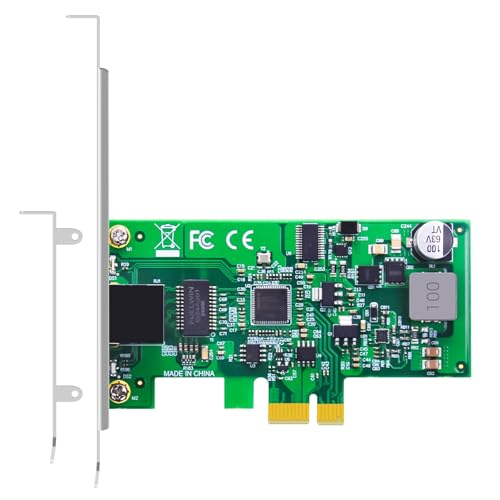 Carte Réseau PoE+ GLOTRENDS ST7474 PCIE X1 Gigabit 1000M RJ45