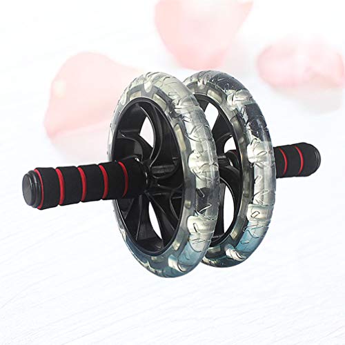 BESPORTBLE - Rolo de exercícios abdominais para treino de abdômen, roda, equipamento de ginástica pa