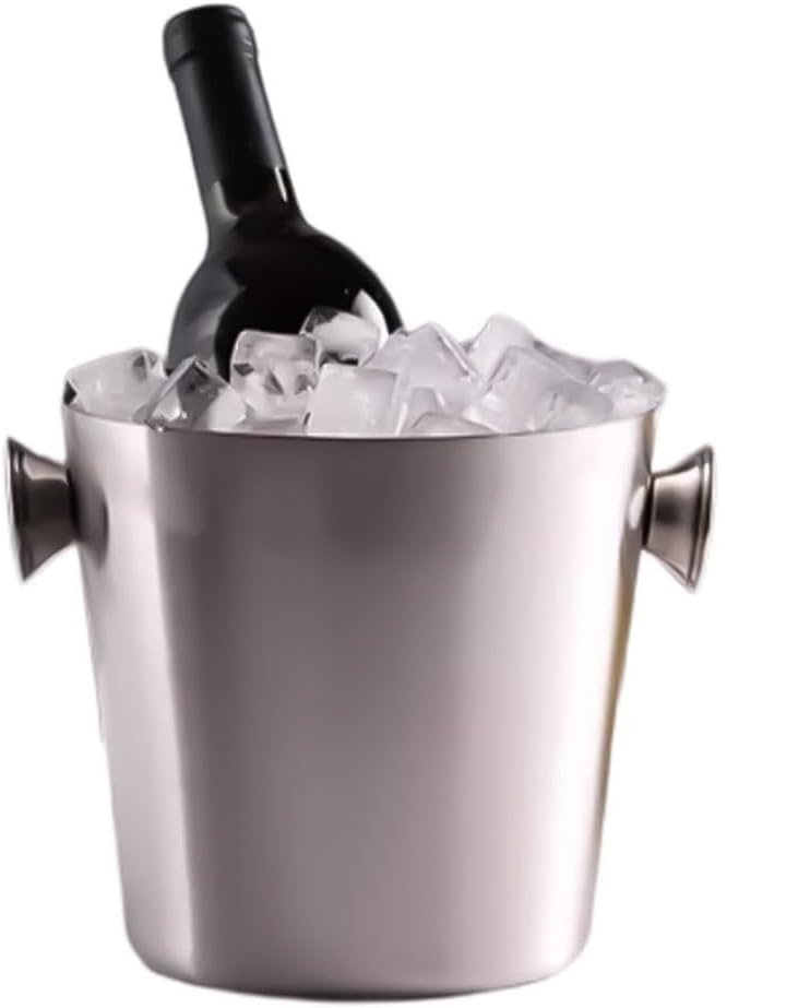 Seau à glace anti condensation avec poignée pour garder vos glaçons au frais