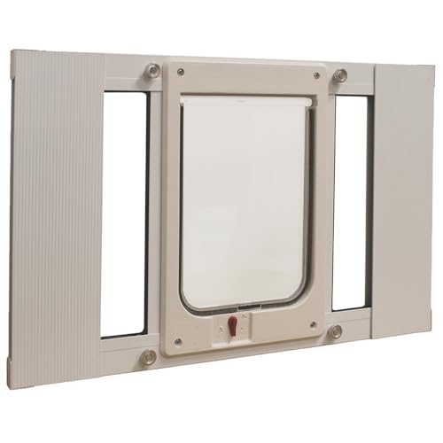 Ideal Pet Products Aluminum Sash Window Pet Door