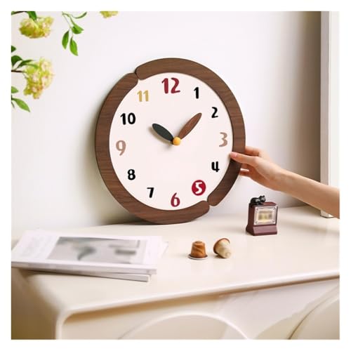 Horloge murale silencieuse à pile de taille M facile à installer - 7