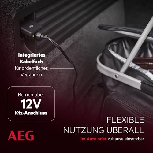 AEG Glacière rigide auto refroidissante compacte pour coffre de voiture