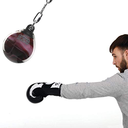 Aqua Training Bag 9" 15 Pound Head Hunter Slip Ball Hybrid Punching Bag (Black Eye) #TOP1