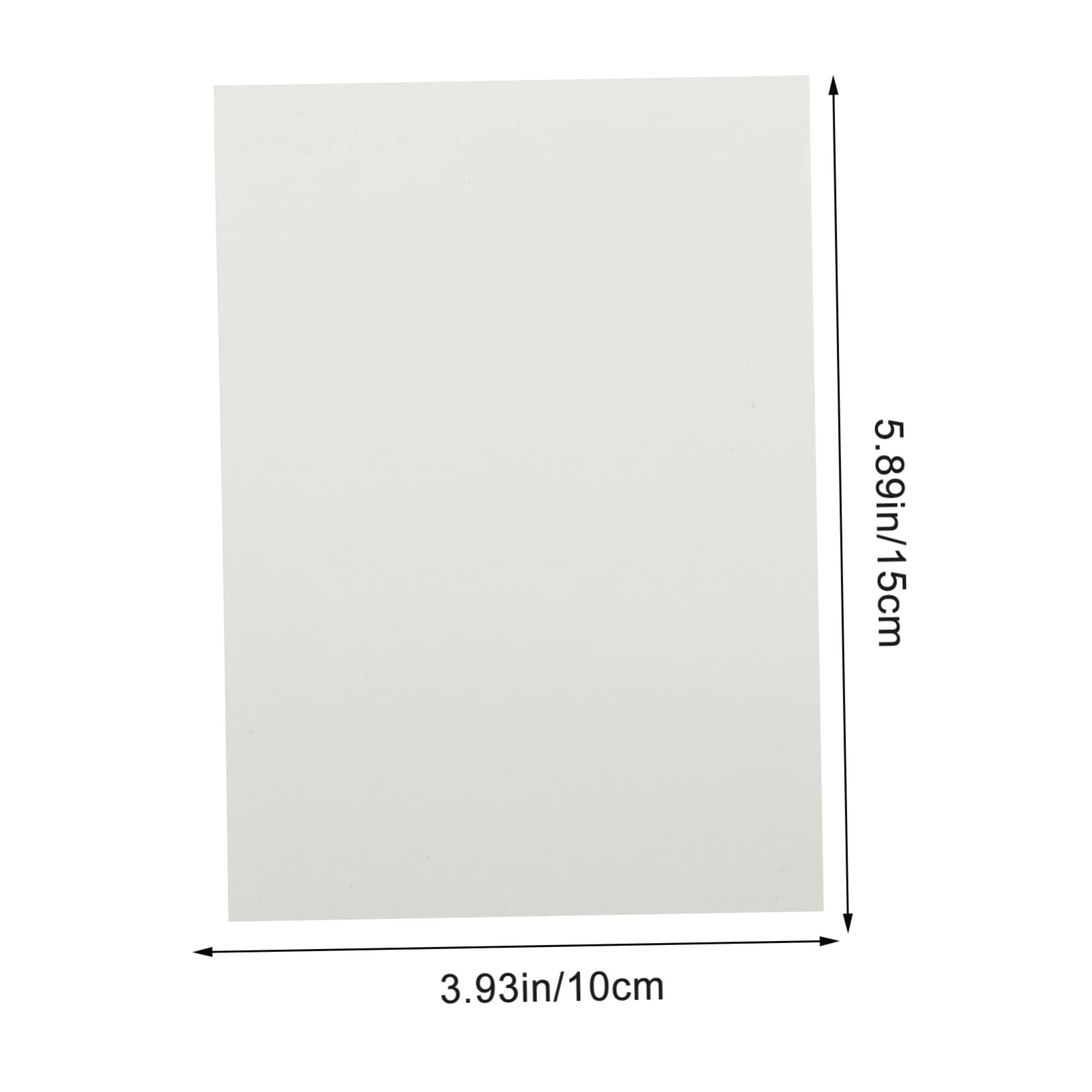 NUOBESTY 10 Fogli in Alluminio per Sublimazione 10x15 Cm Cartelli da Parete Stampa Foto Bianco Perlato per Uso Domestico e Ufficio