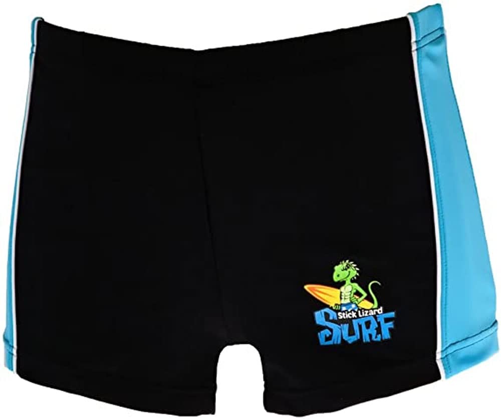 Tempest Boy Swimming Kit with 1 Swimming Shorts | Costume | Trunk Swimming 1 Swimming Goggles 1 Silicone Swimming Cap 1 Nose Clip 2 Ear Plugs 1 Swimming Ring 1 Kit Bag (2 Years - 4 Years, Black)