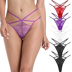 5pack Thongs(2 Black/White/Red)