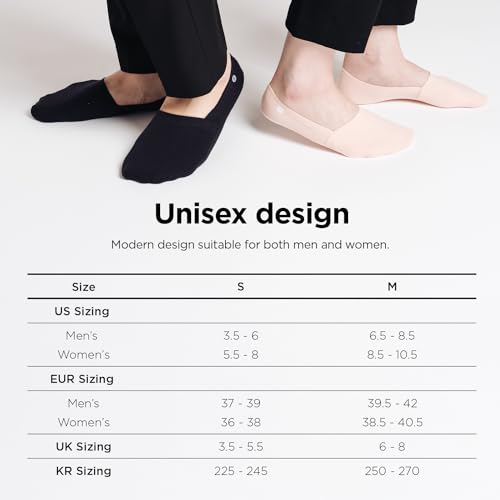 Storm Empire No Show Socks 3 Pairs for Women and Men, Non Slip, Low Cut Liner, Invisible, Loafer, Sneaker, Flats, Boat Socks