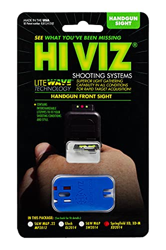 Hiviz Xd2014 Springfield Armory Xd Interchangeable Litewave Front Handgun Sight #TOP1