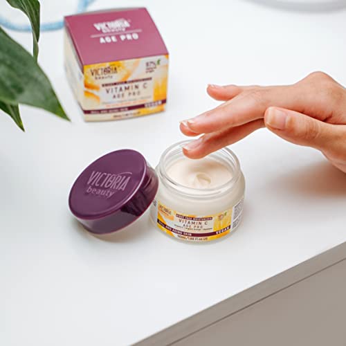 Victoria Beauty Age Pro Night Face Moisturiser with Vitamin C, Squalane, Orange, and Pineapple, 50ml - Image 2