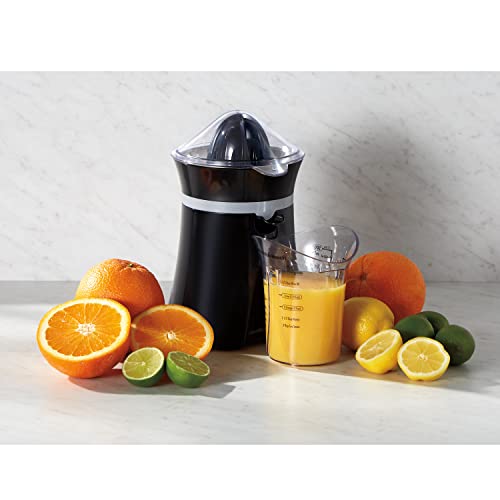 Hamilton Beach 2-Cup Fresh Mix Citrus Juicer, Black