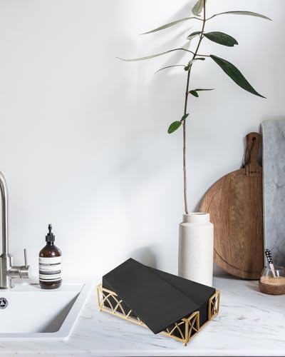 100packlinenlikeblacknapkinsdisposableguestpapernapkinshandtowelsforbathroomsoftabsorbentpapernapkinseverydaydinnerkitchenpartyweddingcocktail Urban Country Home Decor 100 pack linen like black napkins disposable guest paper napkins hand towels for bathroom soft absorbent paper napkins everyday dinner kitchen party wedding cocktail urban country home decor