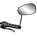 Ken Sean 97061 4" Diameter Lens Size Bar-End Mount Snowmobile Mirror