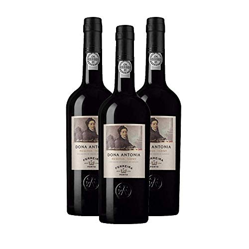 Vin de Porto Ferreira Dona Antonia Reserva Tawny - Vin Fortifié - Lot de 3