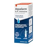 AQUALARM | Intensive UP Occhi Secchi e Affaticati Flacone | Acido Ialuronico 0,24% | Sollievo dalla Secchezza Oculare Severa | Compatibile con Lenti e per Tutta la Famiglia | 10ml