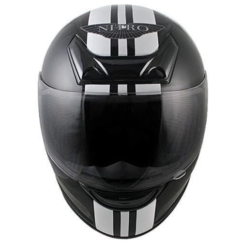 Motorcycle or Snowmobile Helmet Stripe 4 Graphic Decal Set Fit All Make and Model Helmets (Gold)
