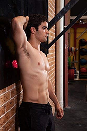 Bodylastics Acupressure Spike Massage Ball for Deep Tissue, Muscle Recovery & Myofascial Release | Foot, Back, Neck & Shoulder Pain Relief | Portable, Spiky Trigger Point Therapy for Gym & Home Use