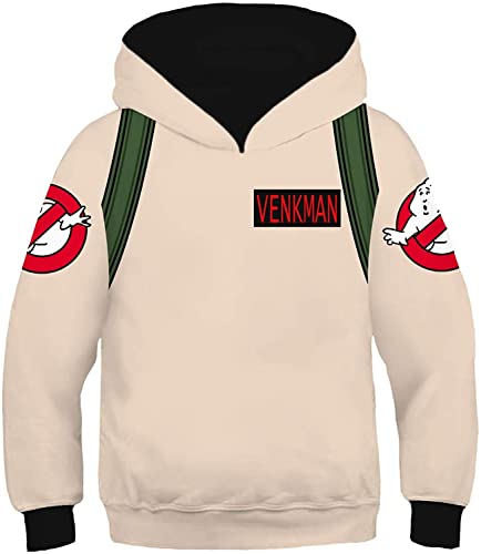 Sudadera disfraz caza fantasmas para niños pequeños miniatura 1