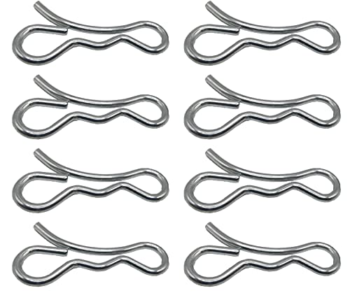 714-04043 Bow Tie Cotter Pin Compatible with MTD 714-04043 714-04040 Hus-qvarna 532194208 Craftsman 194208 (Pack of 8 )