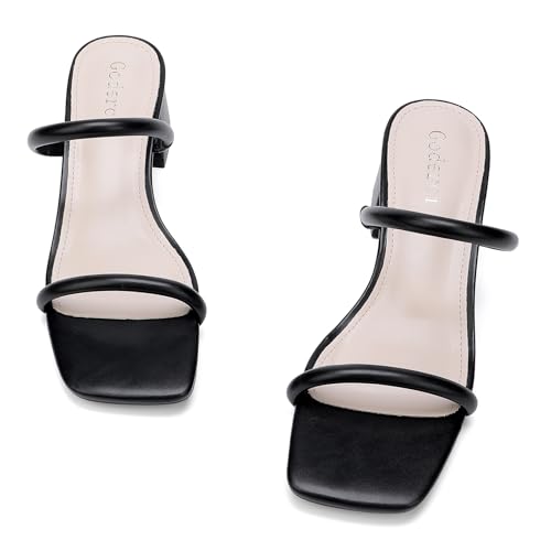 Image of Goderci Women's Chunky Block Low Heeled Sandals