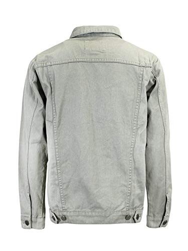 Image of VICTORIOUS Men's Distressed Denim Jacket
