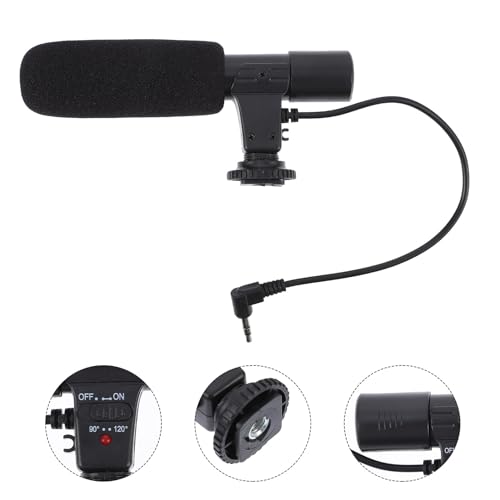 Micrófono para cámara sin distorsión que soluciona el audio sibilante de los teléfonos 6