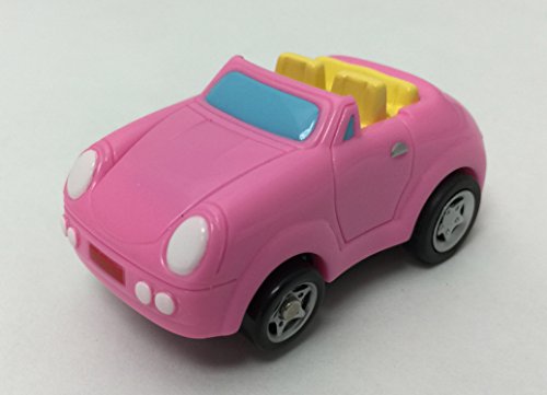 Perfect Life Ideas Theme Vehicle Puzzle Track Play Set - Battery Operated Toy Themed Style Vehicle Runs on Interchangeable Puzzle Tracks - Make up to 50 Track Combinations (Pink Sports Car) - Thumbnail 3