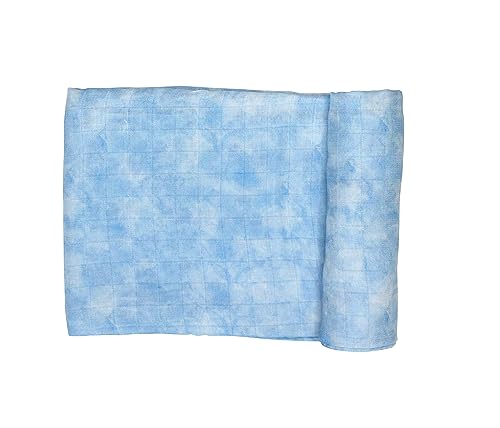 Image of Bamboo Viscose Muslin Baby Swaddle Receiving Blanket, 70% Viscose Made from Bamboo, 30% Cotton Muslin - Imported - Dinosaur