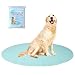 EXPAWLORER Washable Pee Pads for Dogs - Reusable Round Pad for Puppy Playpen Pen, Puppy Housebreaking Training, Travelling and Whelping, 48"x48"