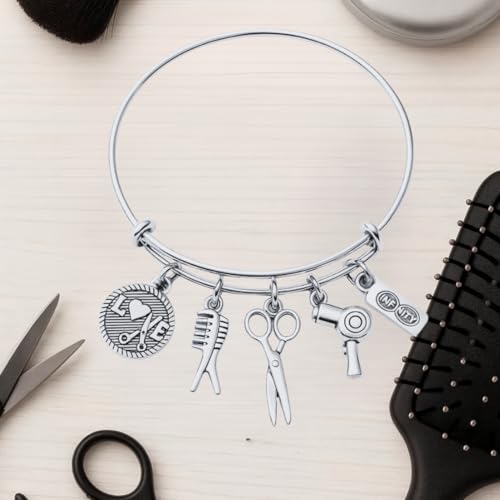 Infinity Collection Hair Stylist Bracelet - Hairdresser Jewelry, Cosmetology, Hairstylist Gift, Gift for Her2