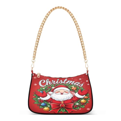 Bolso de hombro cadena tipo hobo tote mini clutch con cierre miniatura 1