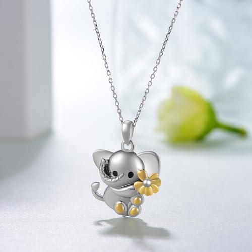 Sterling Silver Dachshund & Corgi Puppy Dog Necklace: Cute Animal Jewelry for Women2