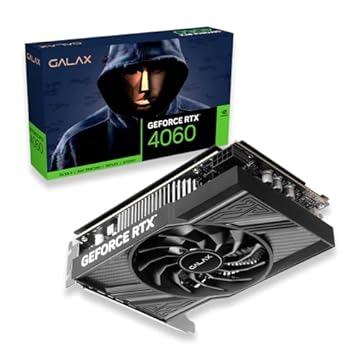 PLACA DE VIDEO NV RTX4060 8GB GDDR6 128BITS 1-CLICK OC 1X GALAX 46NSL8MD8ZOC