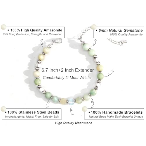 Image of 2026 Graduation Gifts for Girls, Her, Kids Natural Gemstone Bracelets for Girls Daughter Granddaughter Niece Sister Teenager Girl Birthday Gifts Idea