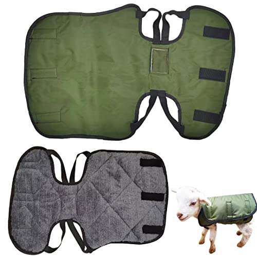 Perixir Goat Coat for Cold Weather (2 Pcs)