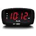 DreamSky Digital Alarm Clock Radio with FM Radio, Dual USB Ports for Charging, 3.5 mm Headphone Jack, Snooze, Adjustable Alarm Volume,1.4" Large LED Number Display, Sleep Timer