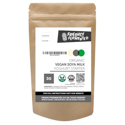 Freshly Fermented - Certified Organic Thermophilic Vegan Soya Yoghurt Starter