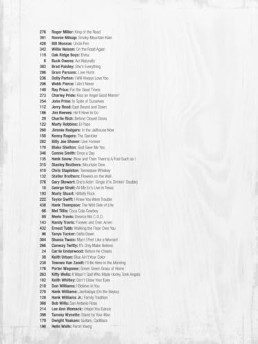 100 Greatest Country Artists Sheet Music | Piano, Vocal, Guitar Songbook | 100 Songs by Country Legends | Includes Hits by Johnny Cash, Patsy Cline, Reba McEntire, Shania Twain - Image 4