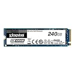 Kingston DC1000B 480 GB M.2-2280 PCIe 3.0 X4 NVME SSD (SEDC1000BM8/480G) - 240 GB