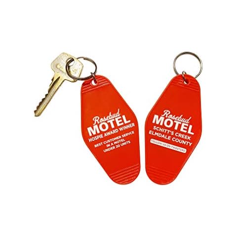 ASVP Shop Schitt’s Rosebud Keyring Key Tag Chain Cover