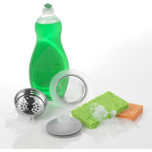 6 Pack Coladores para Fregadero de Cocina en Acero Inoxidable miniatura 5