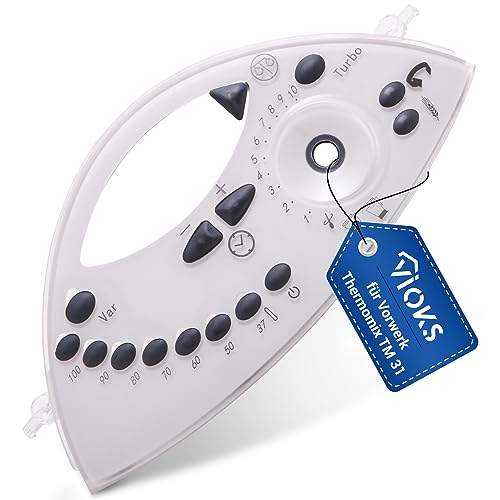 VIOKS Mascherina Anteriore per Tastiera per Vorwerk Bimby TM31 / Bimby TM31 Ricambi/Vorwerk Bimby TM31 Ricambi per Robot da Cucina