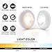 Dream Master 5 Pack LED Battery-powered Wireless Night Light Stick Tap Touch Lamp Stick-on Push Light for Closets, Cabinets, Counters, or Utility Rooms,Cordless Touch Light,Batteris Not Included