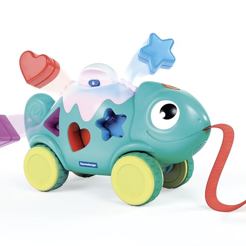 Ravensburger 4875 Play+ Musikalisches Formen und Farben Chamäleon, Farben-...