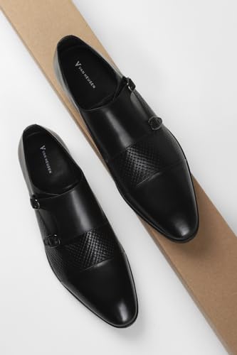 Image of Van Heusen Men Leather Formal Shoes