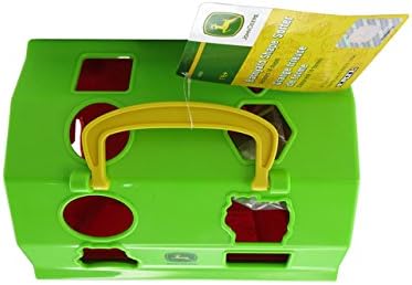 John Deere Barnyard Shape Sorter Toy & Matching Game, Ages 18 Months and Up