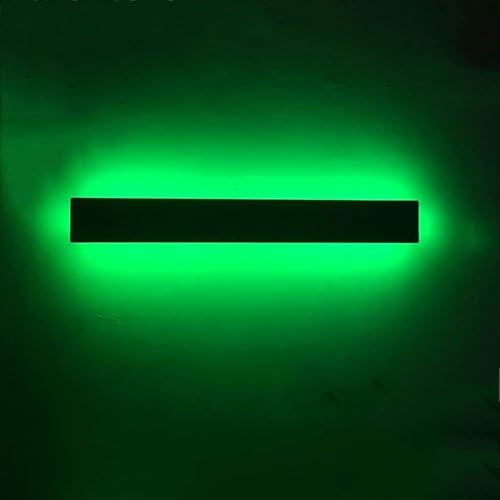 QFFL paneles de luz led inteligentes moderno LED luz de pared con interruptor de pie y control remoto atenuación para sala de estar dormitorio